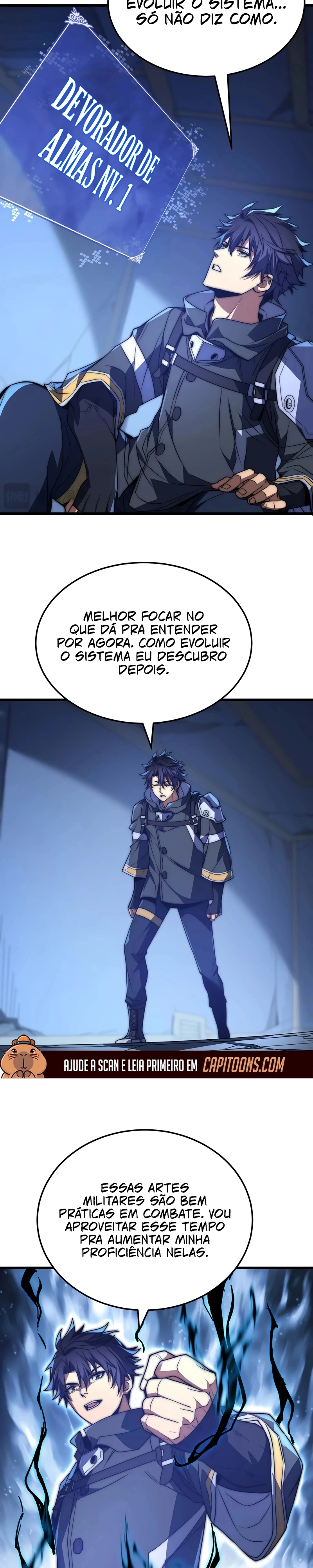 Me Tornei um Deus Devorando Almas no Purgatório Capítulo 2 Página 14