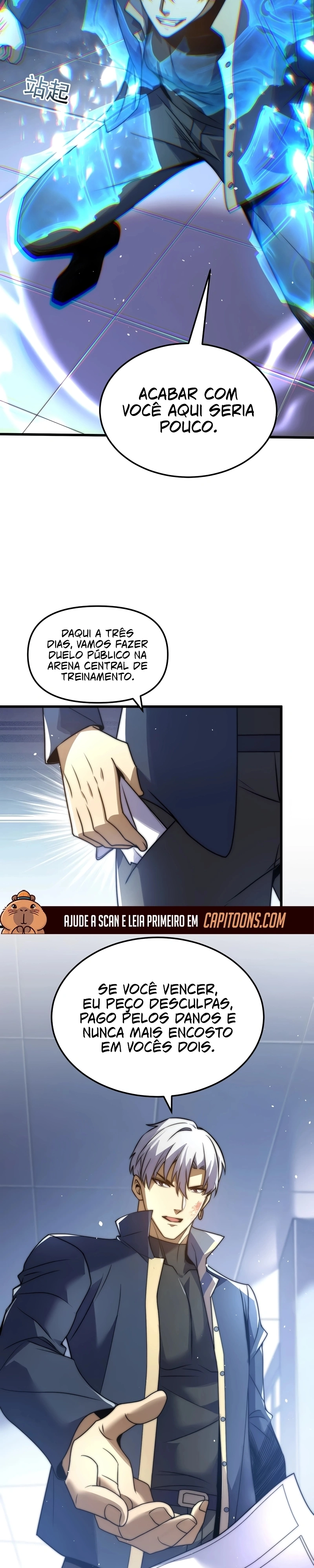 Me Tornei um Deus Devorando Almas no Purgatório Capítulo 4 Página 21