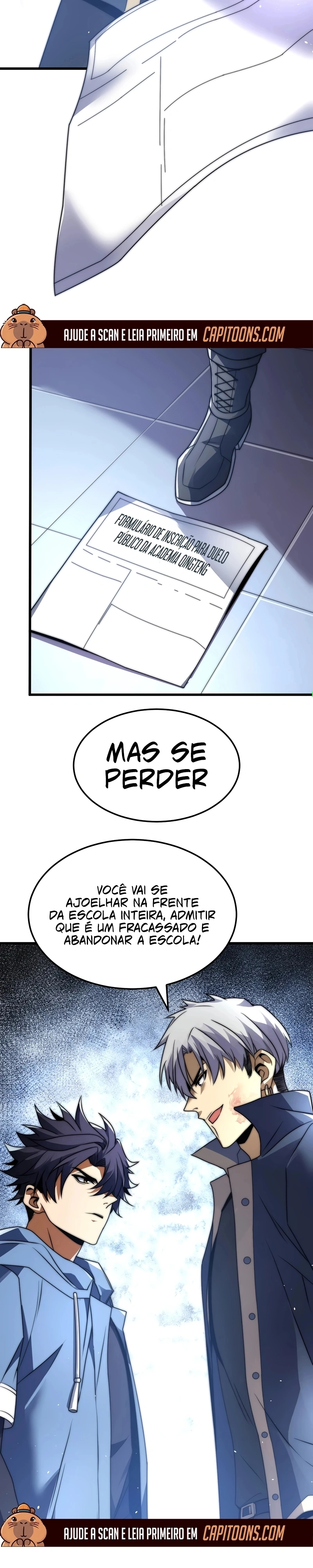 Me Tornei um Deus Devorando Almas no Purgatório Capítulo 4 Página 22
