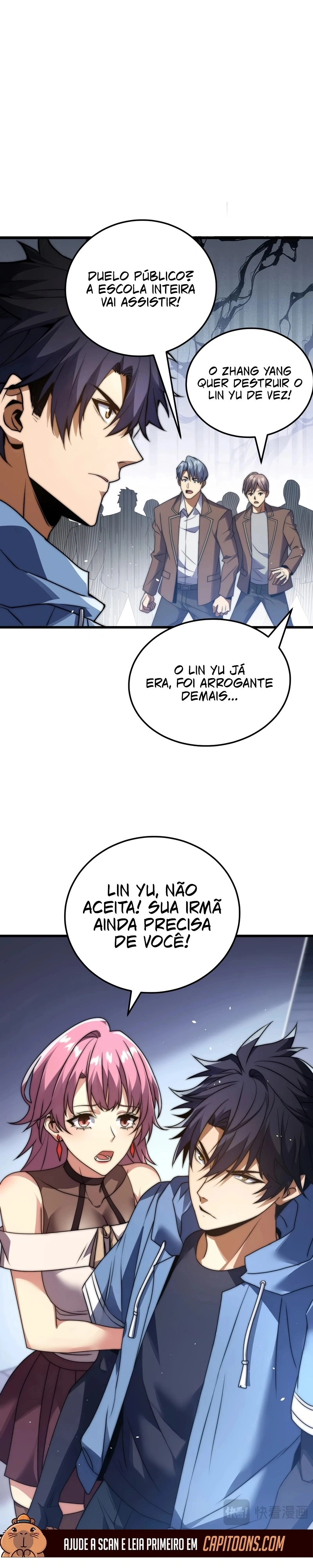 Me Tornei um Deus Devorando Almas no Purgatório Capítulo 4 Página 23