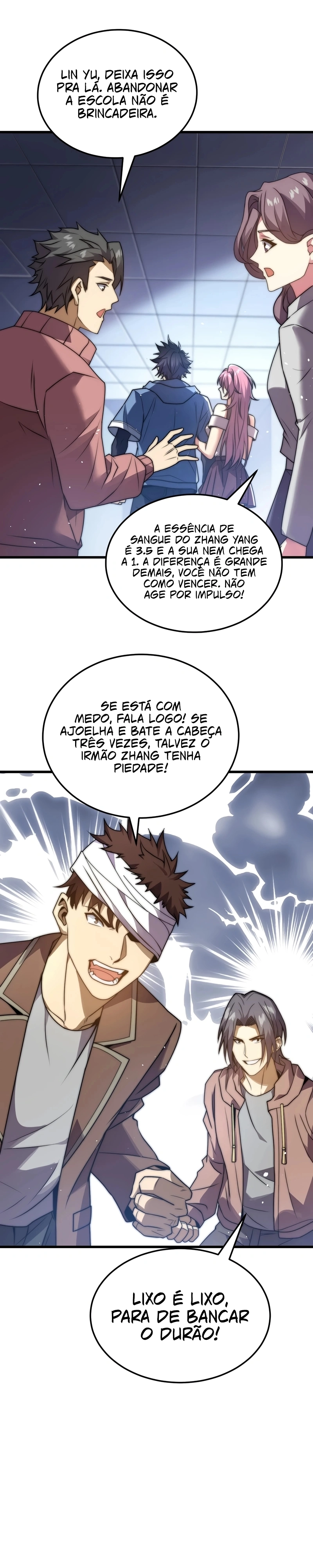 Me Tornei um Deus Devorando Almas no Purgatório Capítulo 4 Página 24