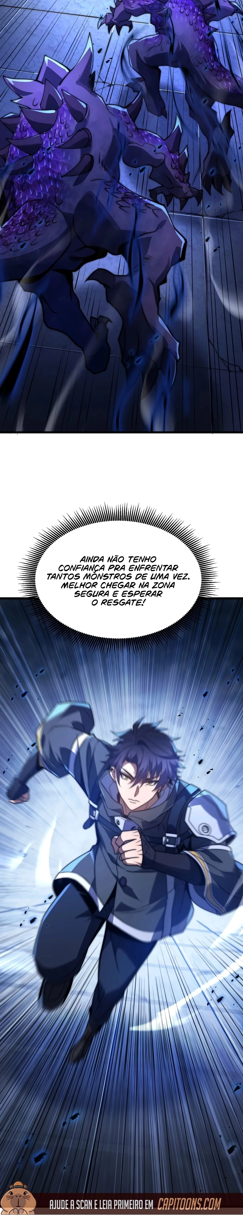 Me Tornei um Deus Devorando Almas no Purgatório Capítulo 5 Página 26