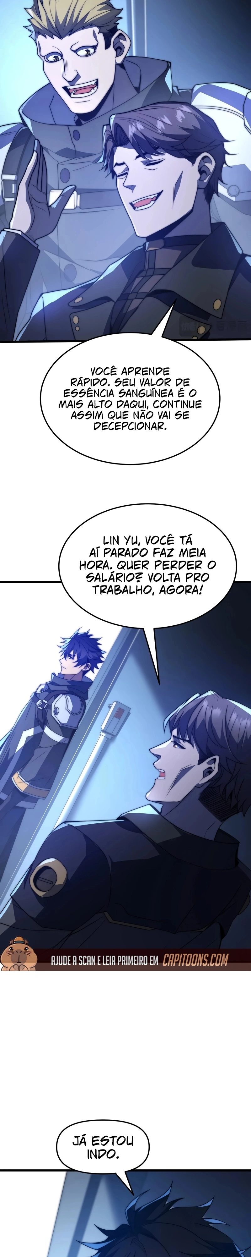 Me Tornei um Deus Devorando Almas no Purgatório Capítulo 5 Página 5