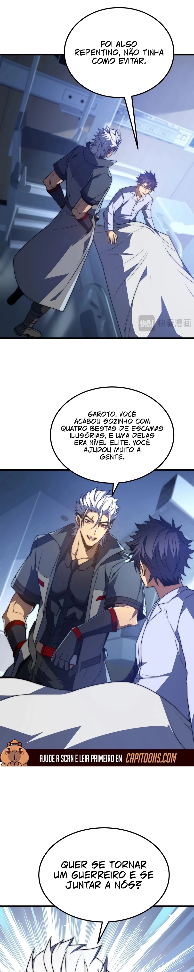 Me Tornei um Deus Devorando Almas no Purgatório Capítulo 7 Página 16