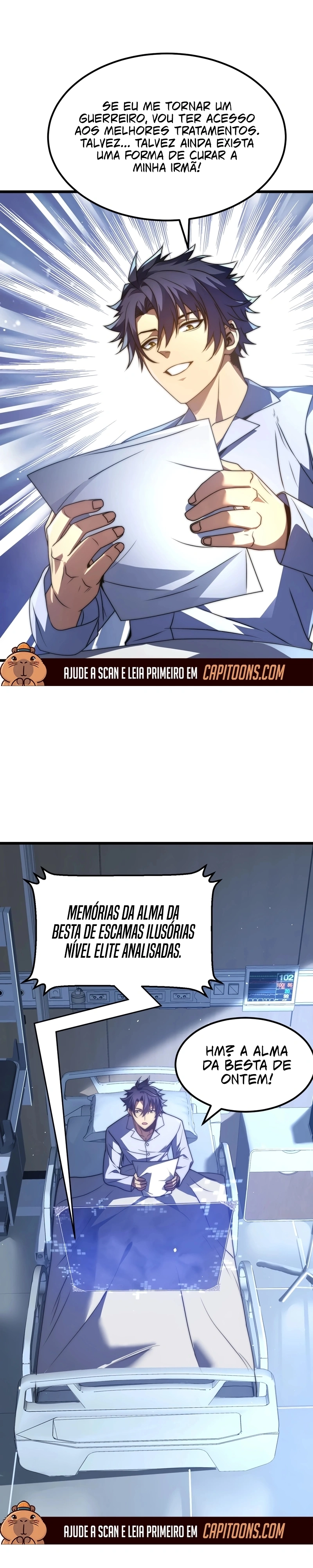 Me Tornei um Deus Devorando Almas no Purgatório Capítulo 7 Página 22