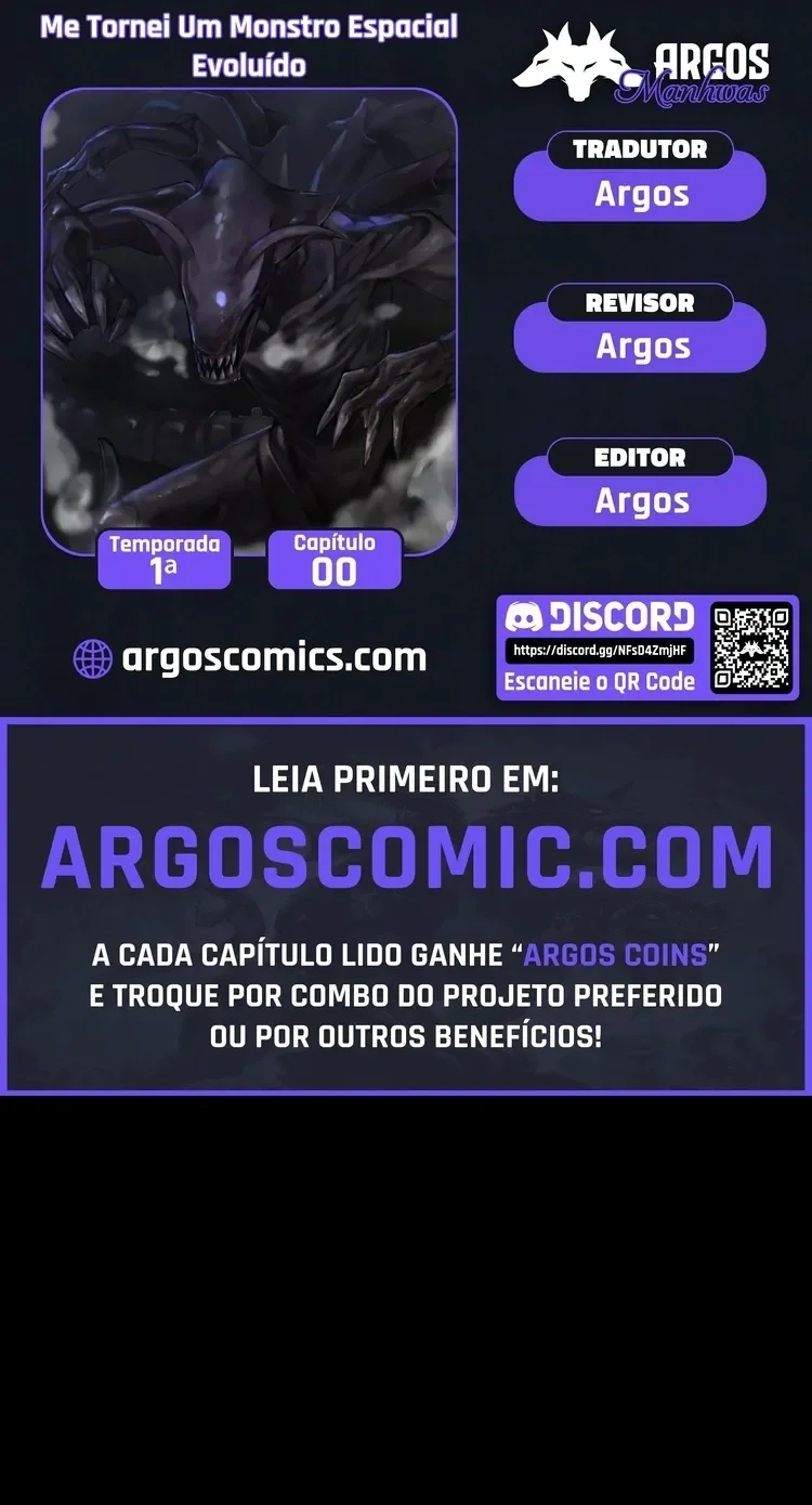 Eu Me Tornei um Monstro Espacial Evolutivo Capítulo 0 Página 1