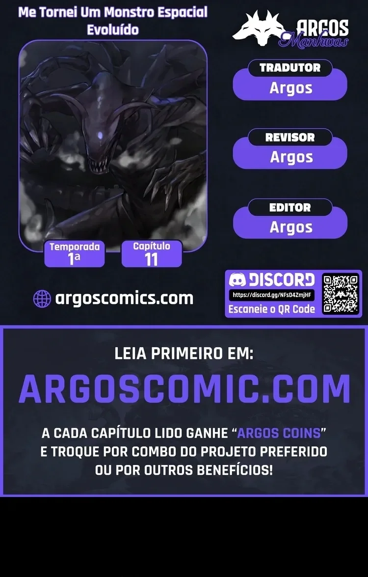 Eu Me Tornei um Monstro Espacial Evolutivo Capítulo 11 Página 1