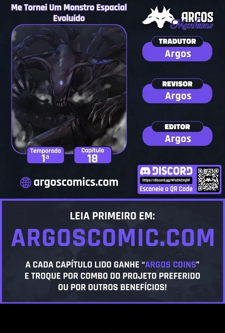 Eu Me Tornei um Monstro Espacial Evolutivo Capítulo 18 Página 1