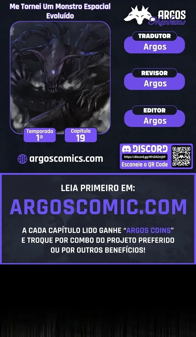 Eu Me Tornei um Monstro Espacial Evolutivo Capítulo 19 Página 1