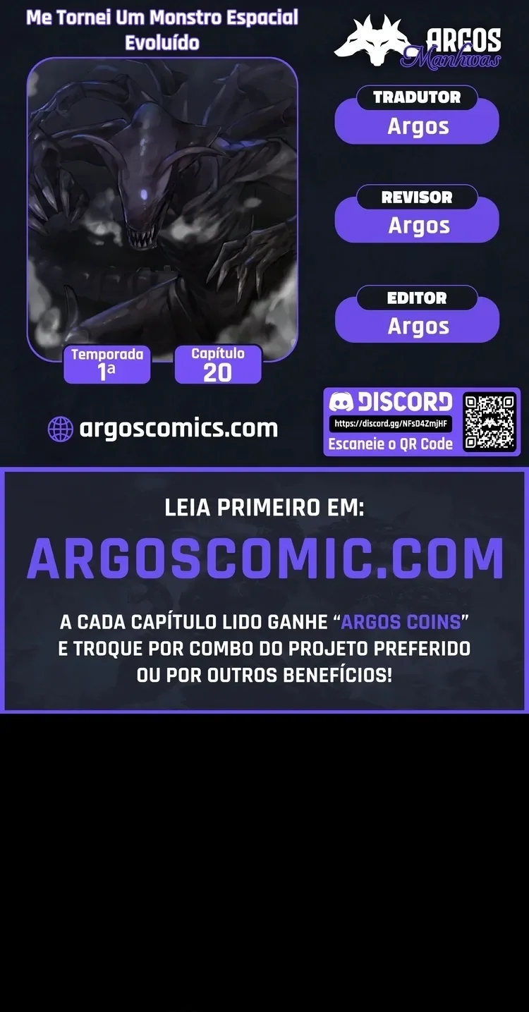 Eu Me Tornei um Monstro Espacial Evolutivo Capítulo 20 Página 1