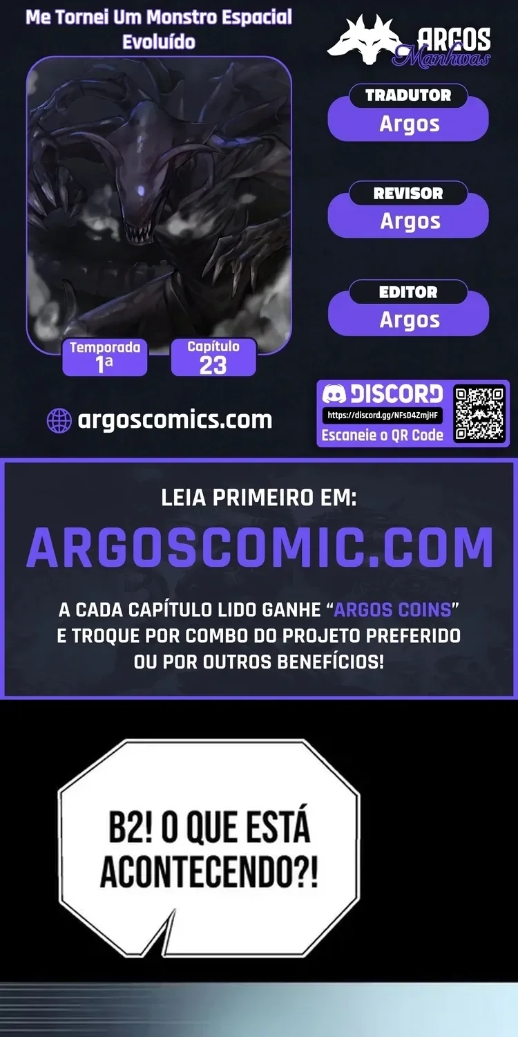 Eu Me Tornei um Monstro Espacial Evolutivo Capítulo 23 Página 1