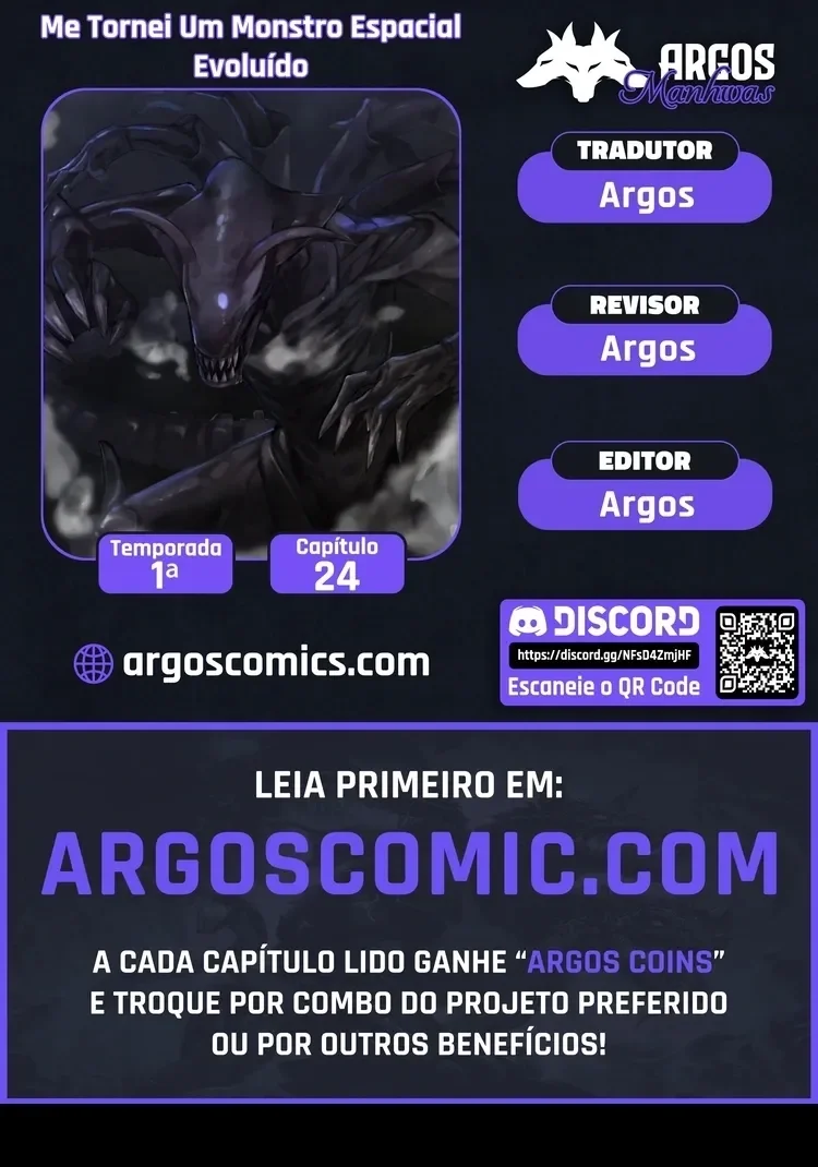 Eu Me Tornei um Monstro Espacial Evolutivo Capítulo 24 Página 1