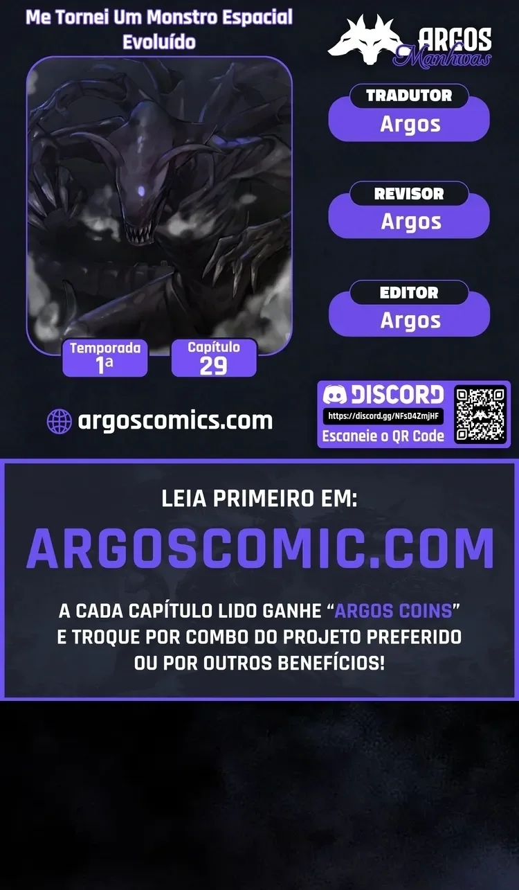 Eu Me Tornei um Monstro Espacial Evolutivo Capítulo 29 Página 1