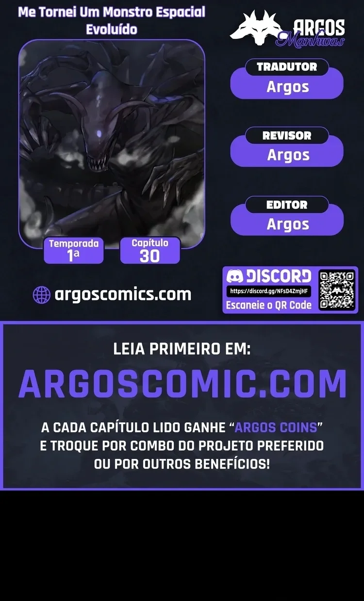 Eu Me Tornei um Monstro Espacial Evolutivo Capítulo 30 Página 1