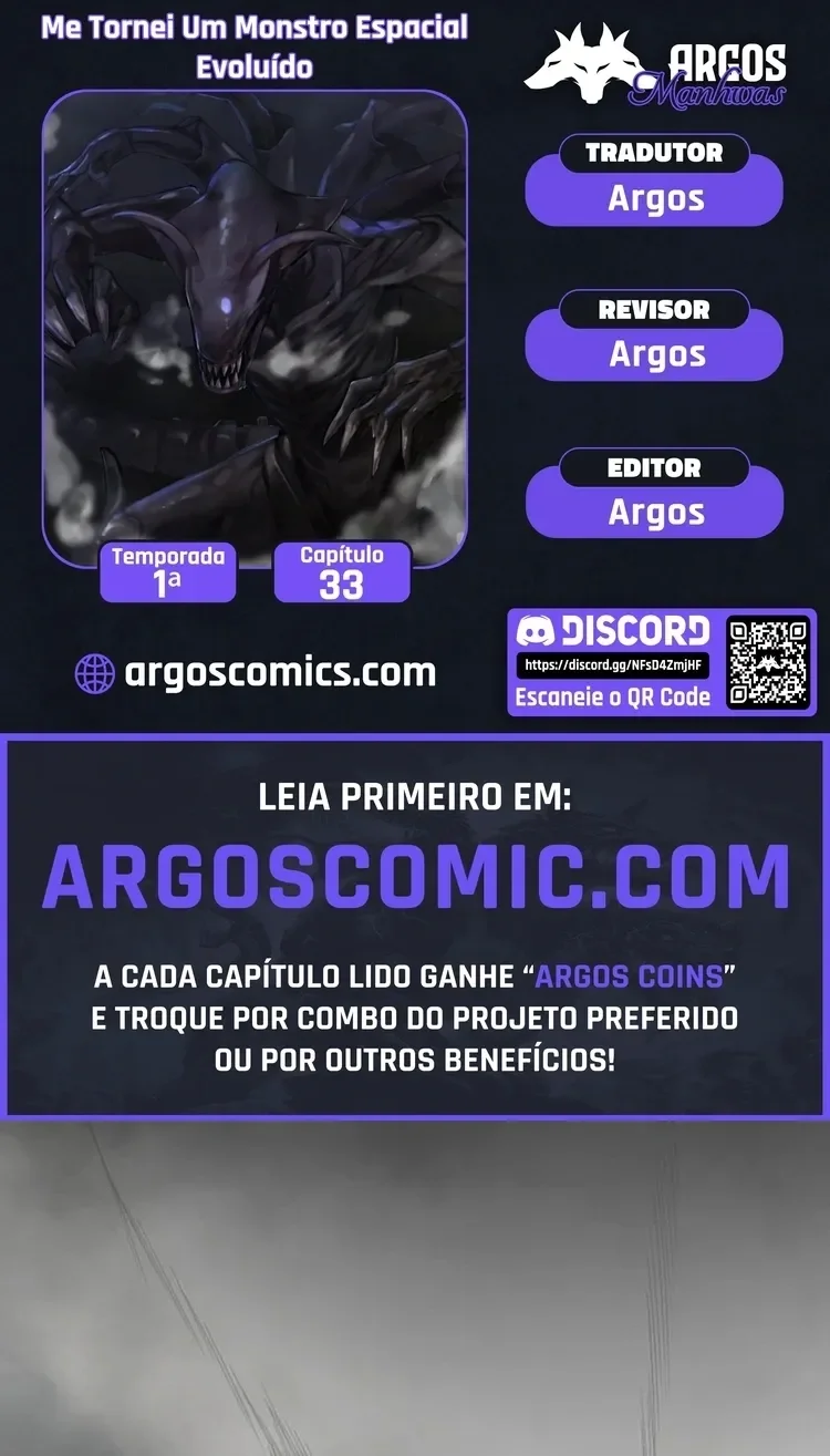 Eu Me Tornei um Monstro Espacial Evolutivo Capítulo 33 Página 1