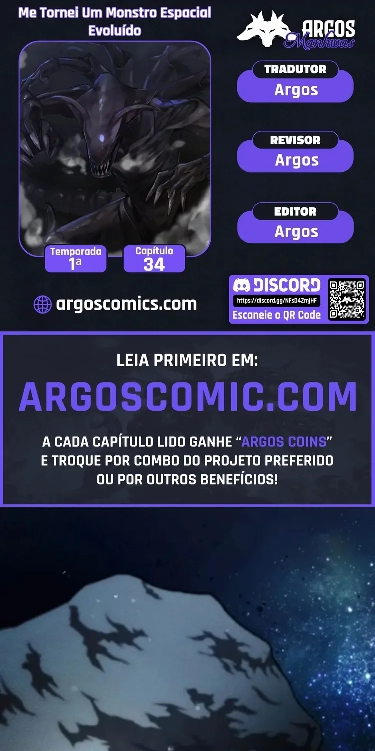 Eu Me Tornei um Monstro Espacial Evolutivo Capítulo 34 Página 1