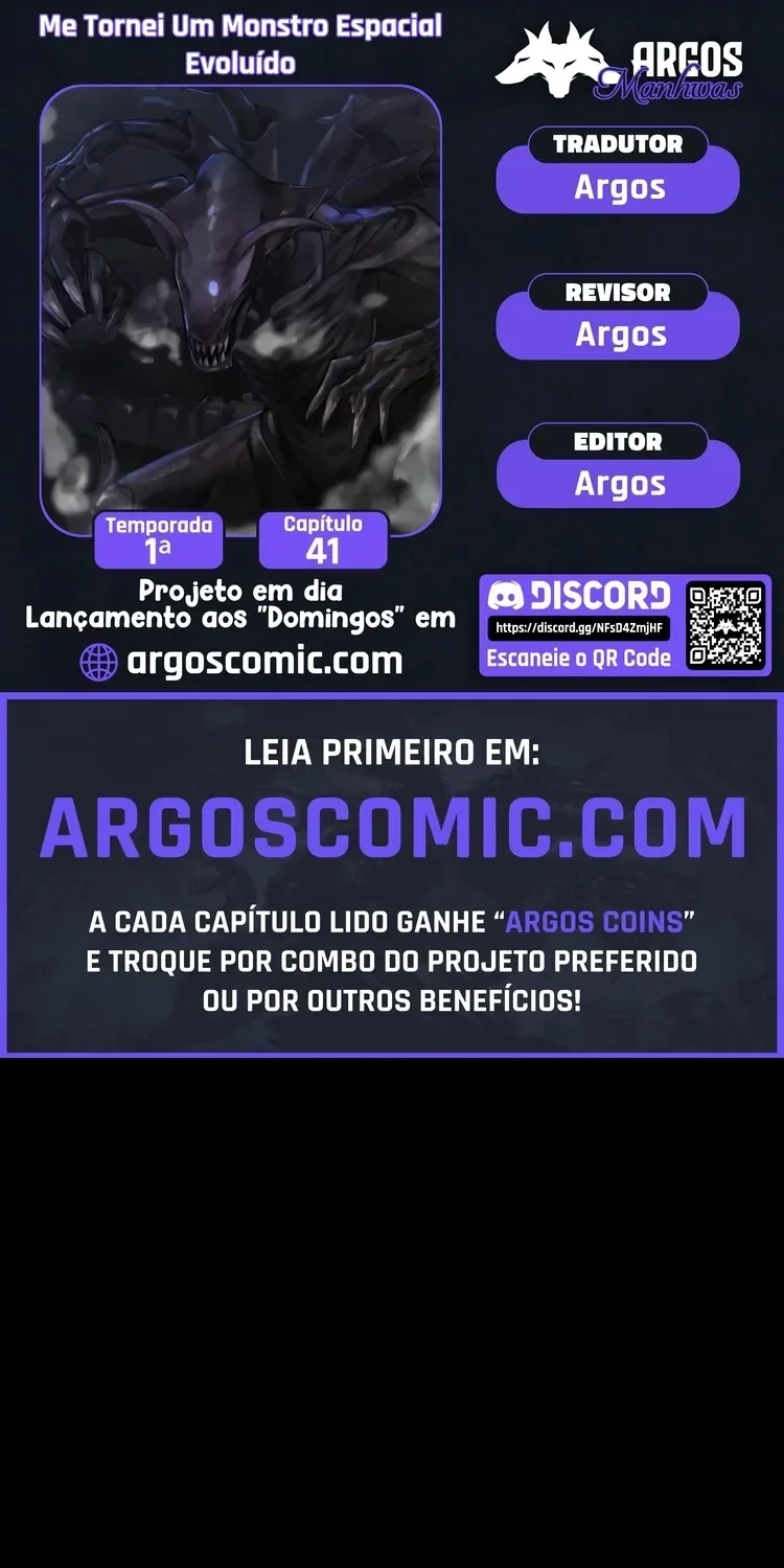 Eu Me Tornei um Monstro Espacial Evolutivo Capítulo 41 Página 1