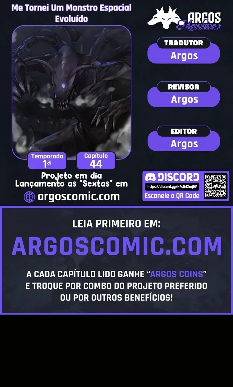 Eu Me Tornei um Monstro Espacial Evolutivo Capítulo 44 Página 1