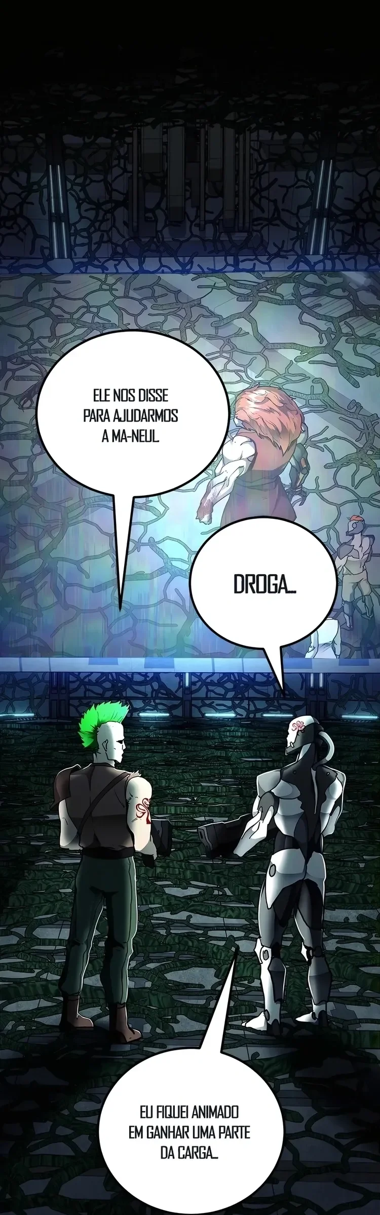 Eu Me Tornei um Monstro Espacial Evolutivo Capítulo 44 Página 3
