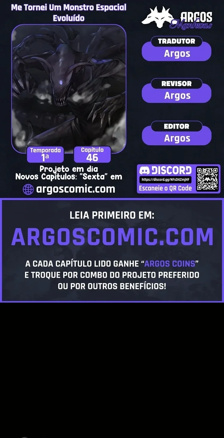 Eu Me Tornei um Monstro Espacial Evolutivo Capítulo 46 Página 1