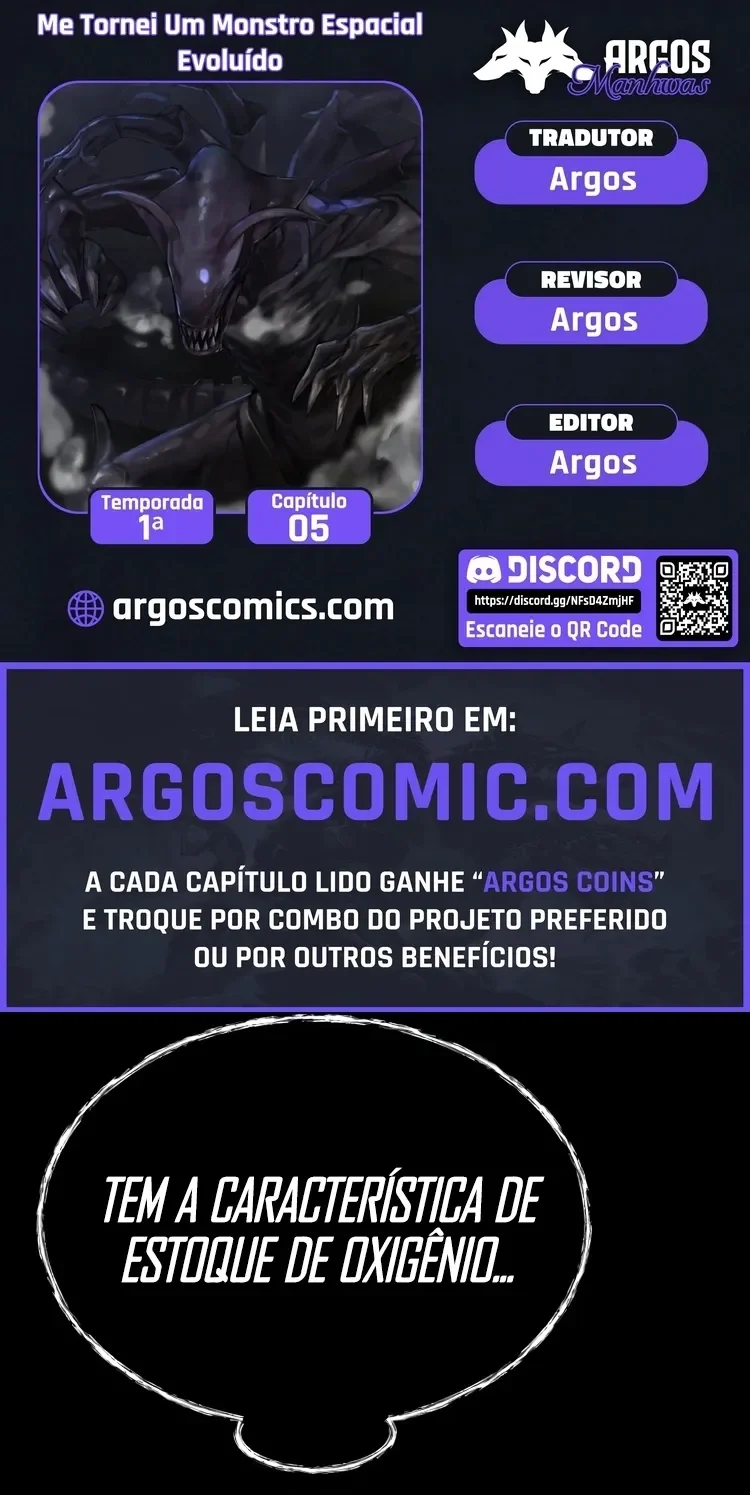 Eu Me Tornei um Monstro Espacial Evolutivo Capítulo 5 Página 1