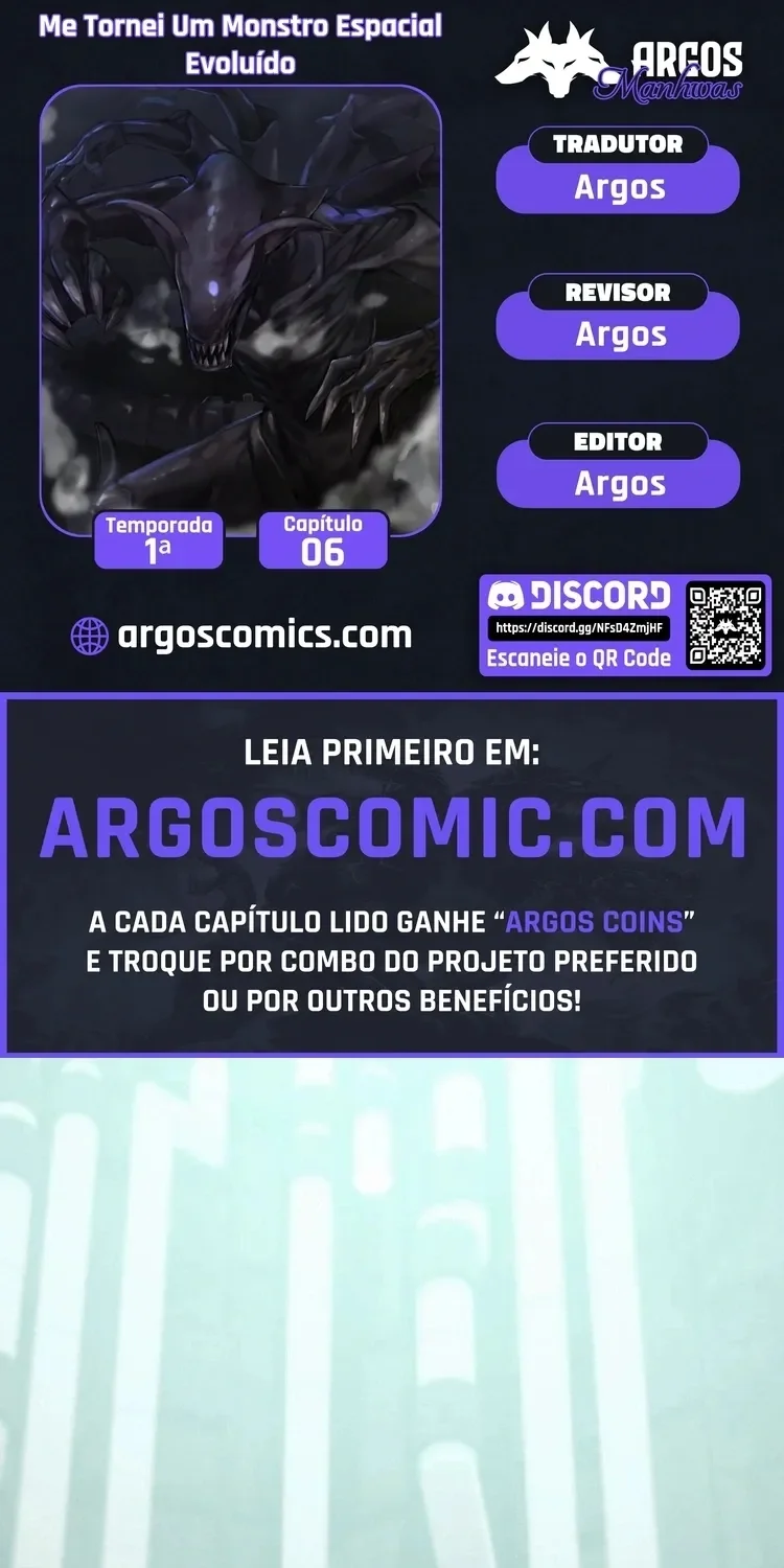 Eu Me Tornei um Monstro Espacial Evolutivo Capítulo 6 Página 1