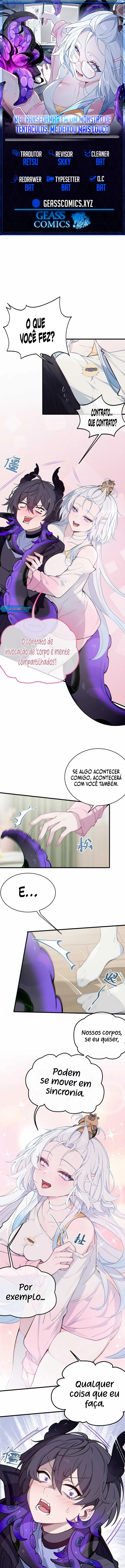Me Transformar em um Monstro de Tentáculos, Me Deixou Mais Louco Capítulo 3 Página 1