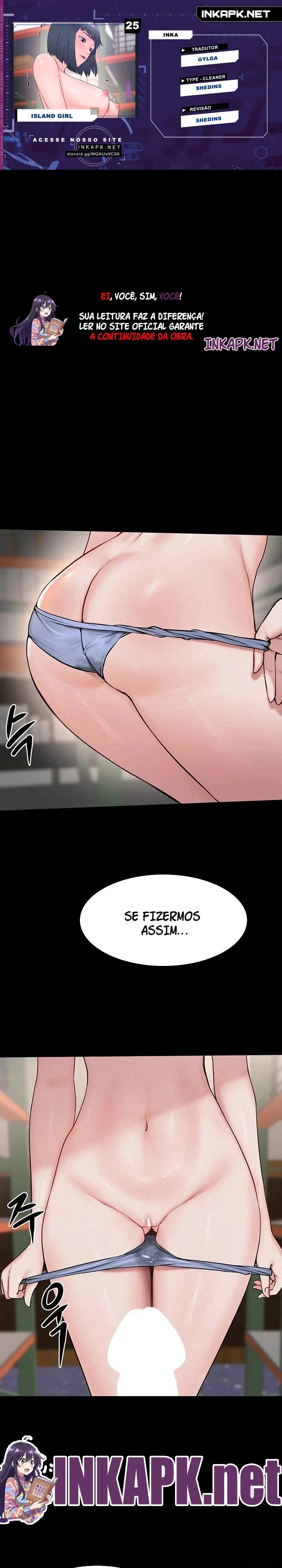 Meninas da ilha Capítulo 25 Página 1