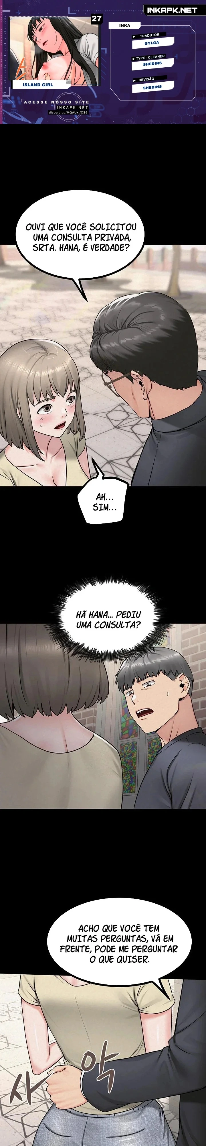Meninas da ilha Capítulo 27 Página 1