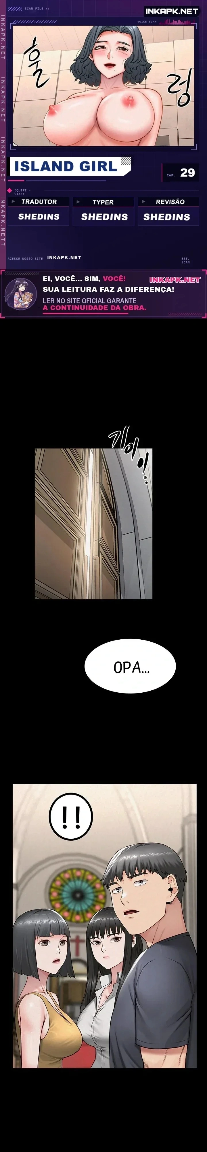 Meninas da ilha Capítulo 29 Página 1