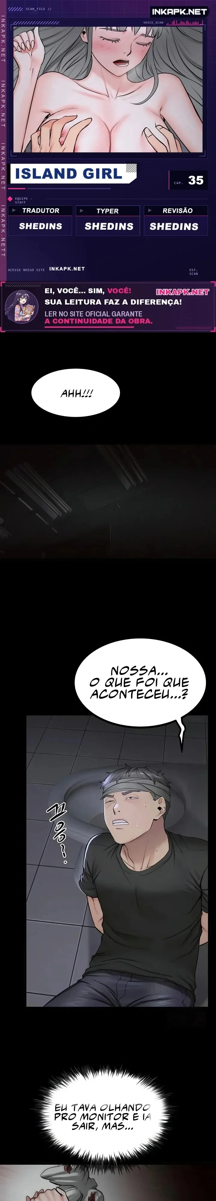 Meninas da ilha Capítulo 35 Página 1