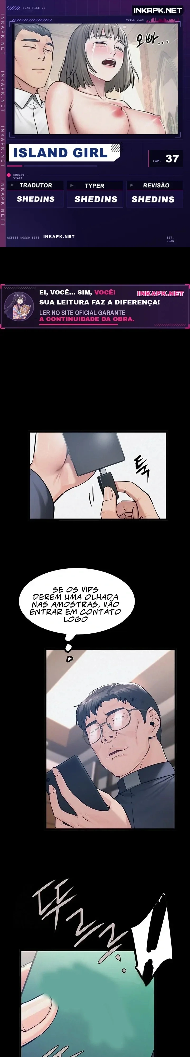 Meninas da ilha Capítulo 37 Página 1