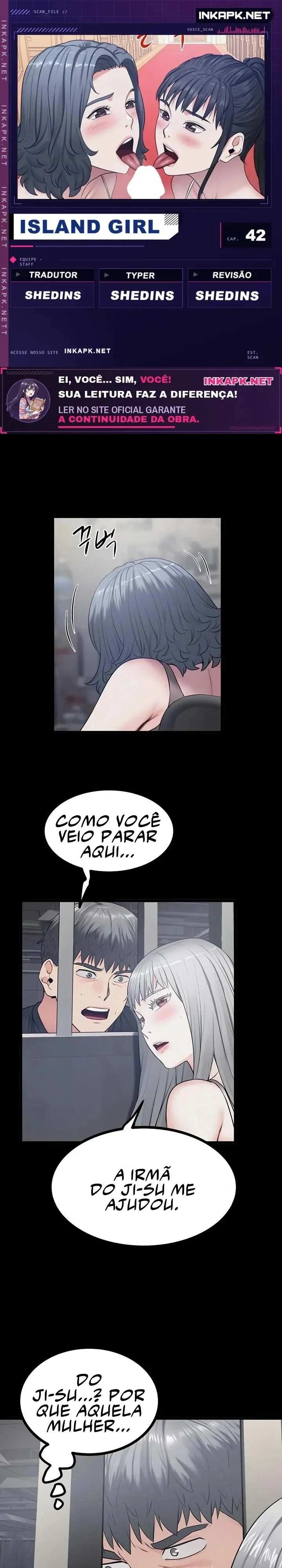 Meninas da ilha Capítulo 42 Página 1
