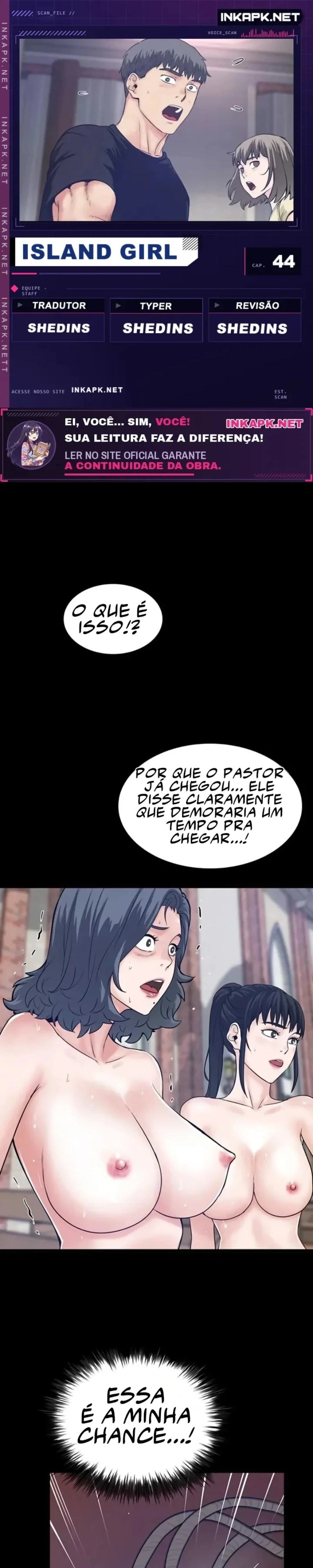 Meninas da ilha Capítulo 44 Página 1
