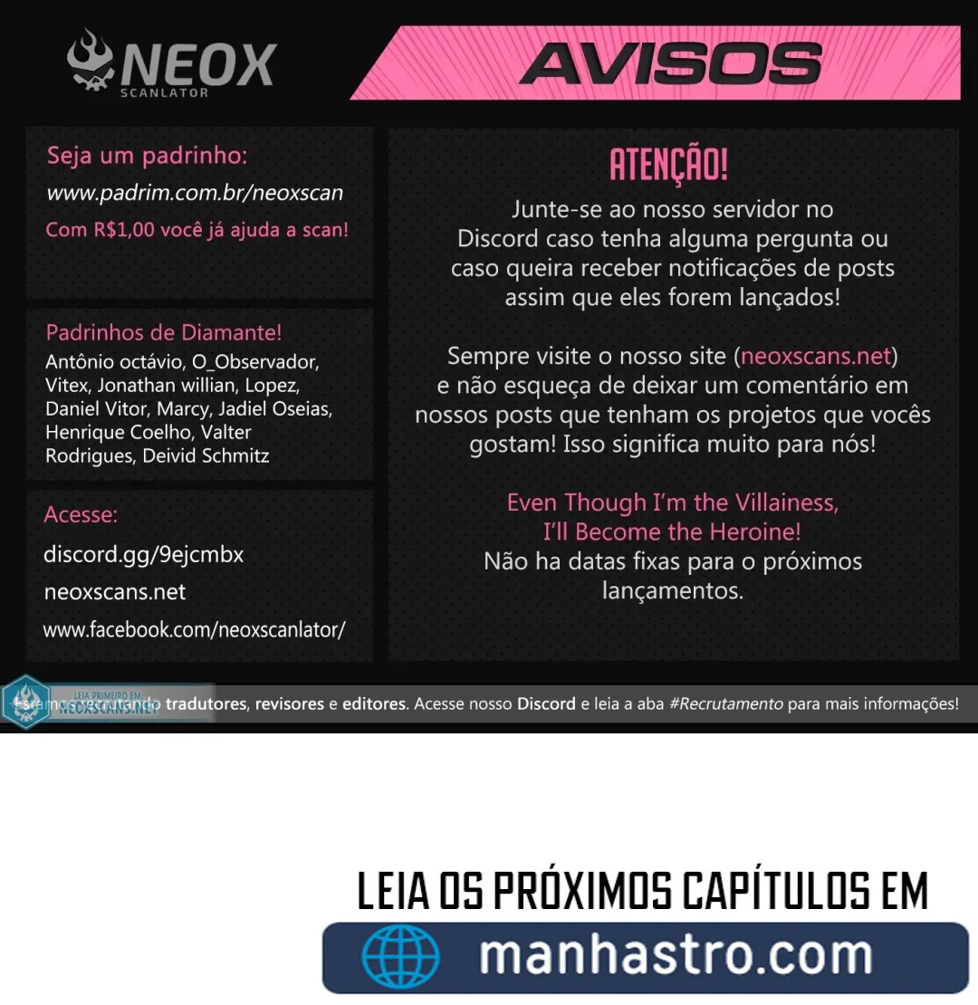 Mesmo Sendo a Vilã, Vou Me Tornar a Heroína! Capítulo 22 Página 12
