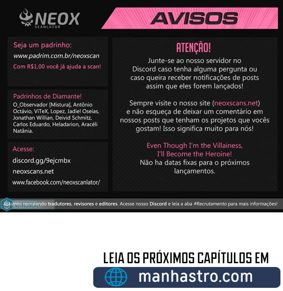 Mesmo Sendo a Vilã, Vou Me Tornar a Heroína! Capítulo 29 Página 13