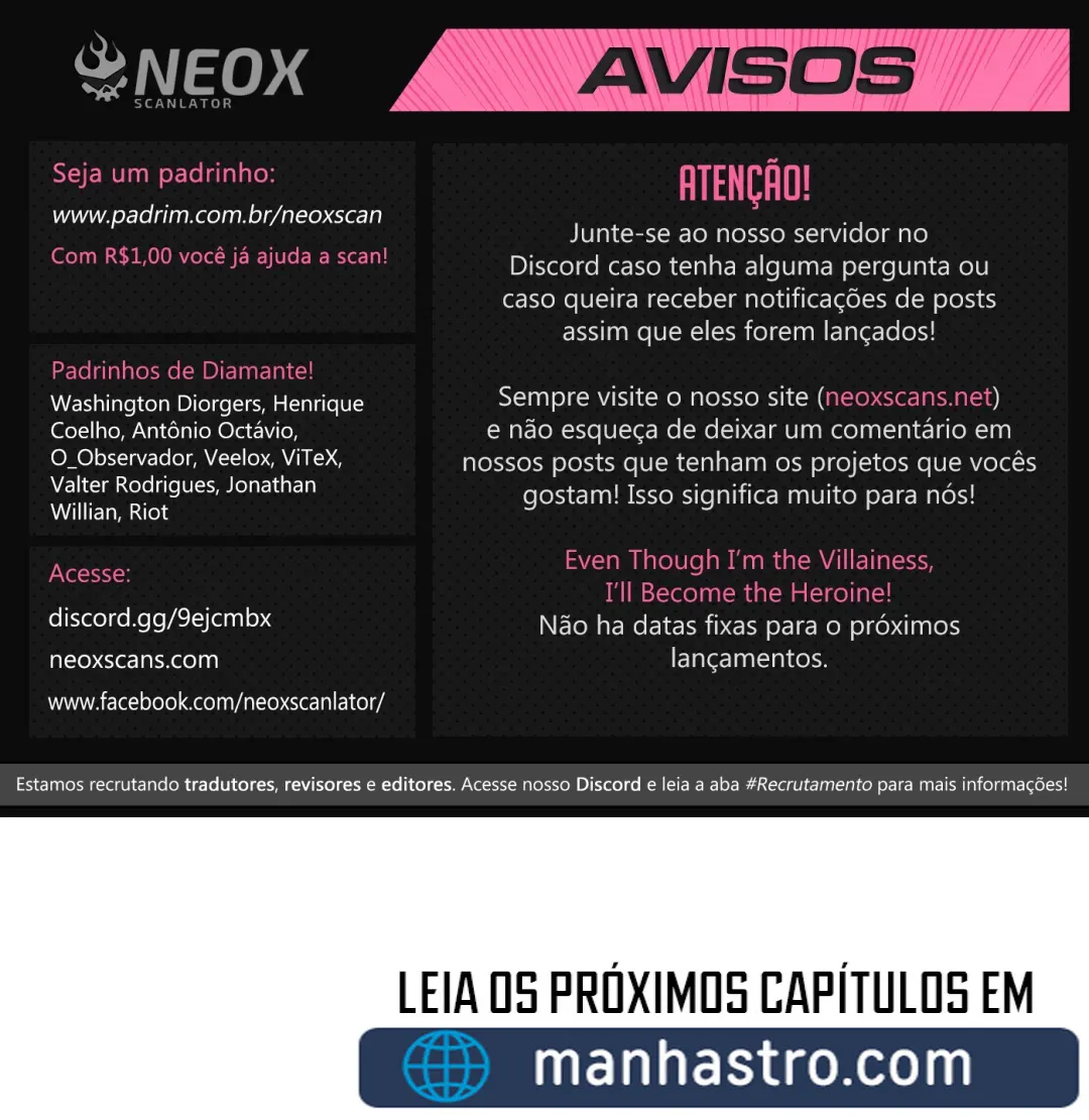Mesmo Sendo a Vilã, Vou Me Tornar a Heroína! Capítulo 5 Página 18