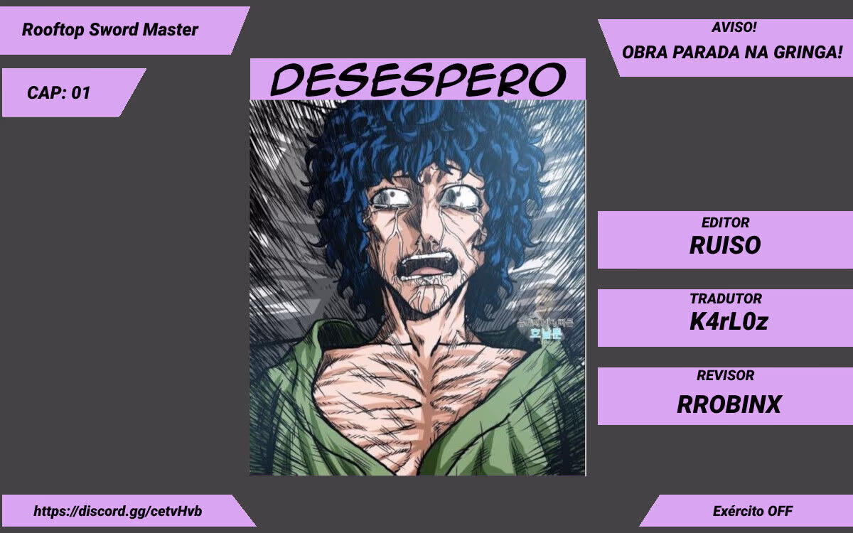 Mestre da Espada no Telhado Capítulo 1 Página 1