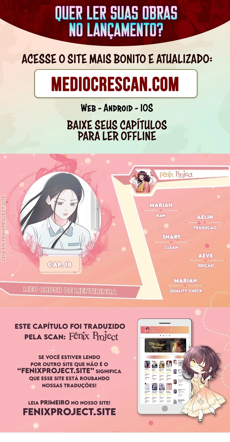 Meu Crush de Mentirinha Capítulo 18 Página 1