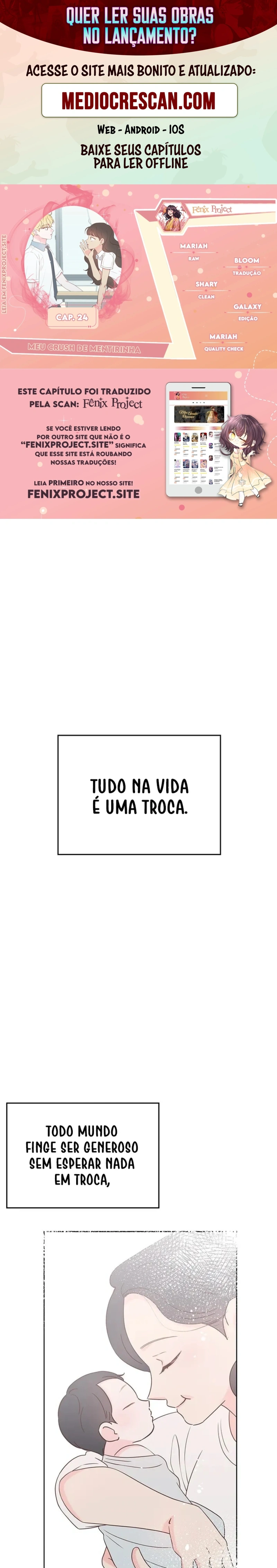 Meu Crush de Mentirinha Capítulo 24 Página 1