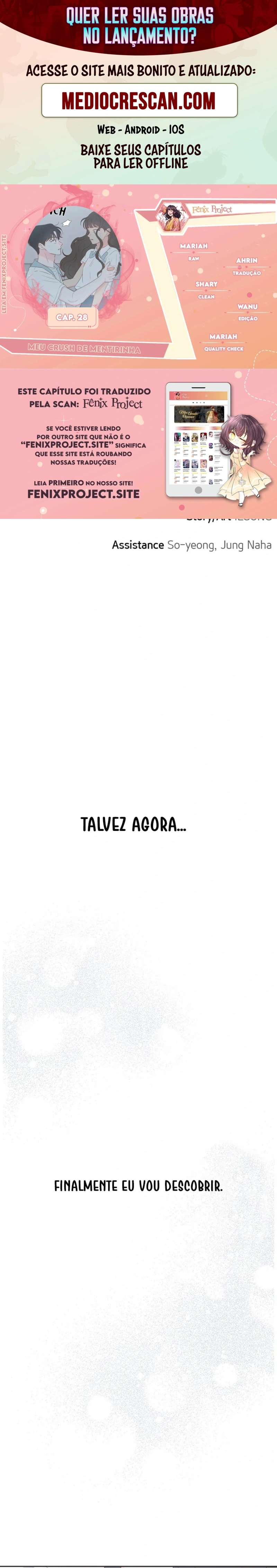 Meu Crush de Mentirinha Capítulo 28 Página 1