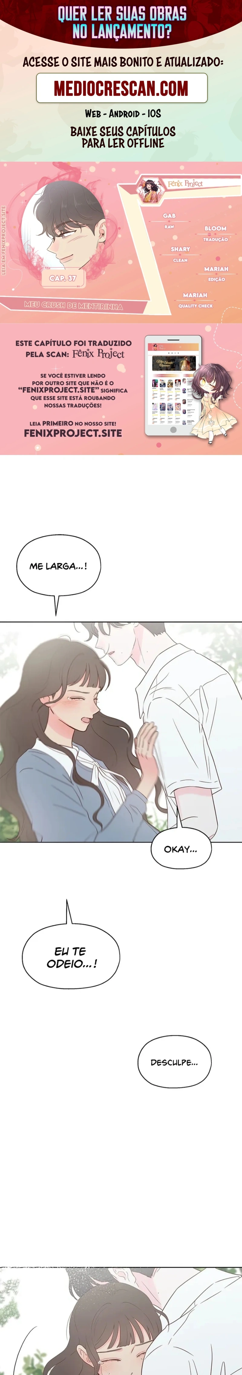 Meu Crush de Mentirinha Capítulo 37 Página 1