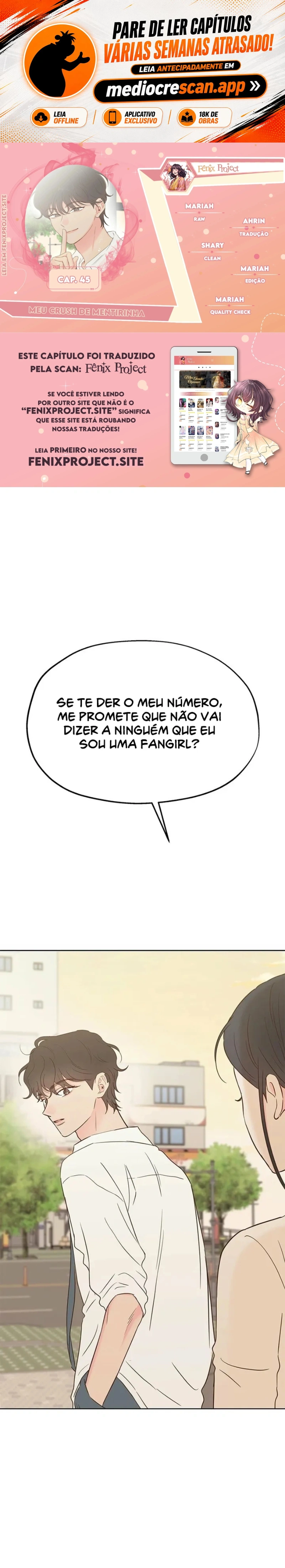 Meu Crush de Mentirinha Capítulo 45 Página 1