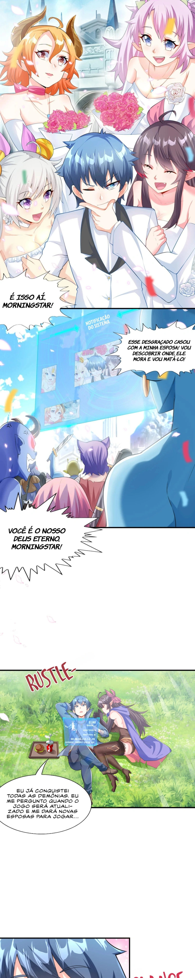 Meu Harem é Composto Inteiramente por Vilãs Demônios Capítulo 1 Página 20