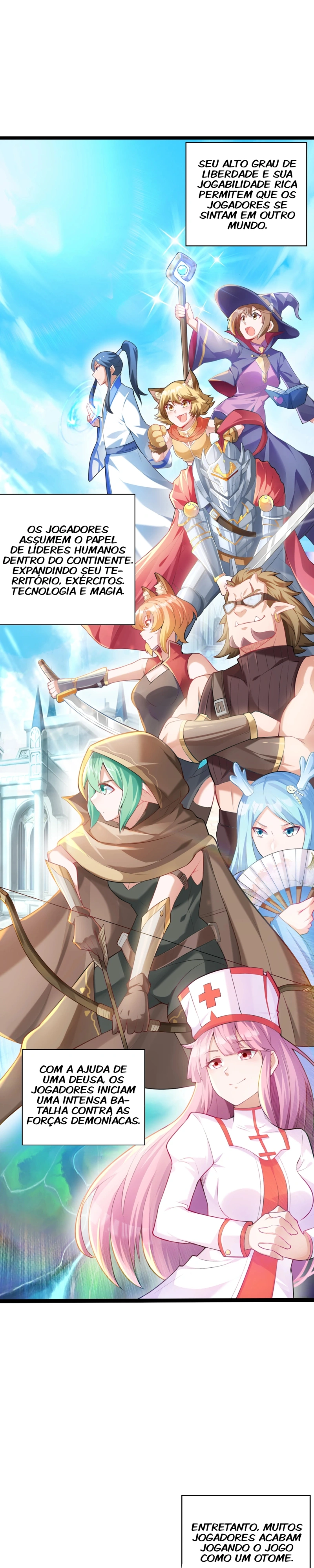 Meu Harem é Composto Inteiramente por Vilãs Demônios Capítulo 1 Página 3