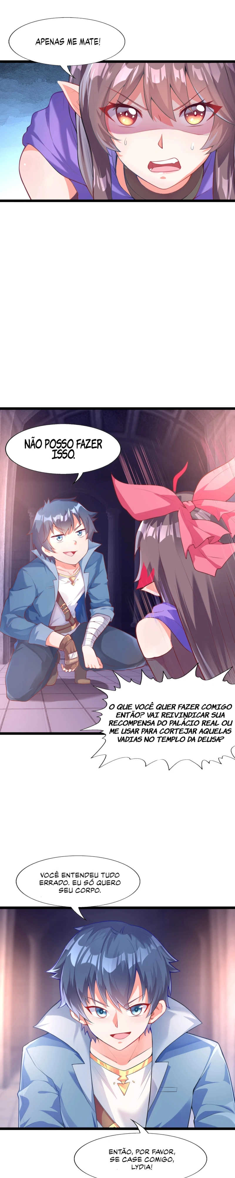Meu Harem é Composto Inteiramente por Vilãs Demônios Capítulo 1 Página 7