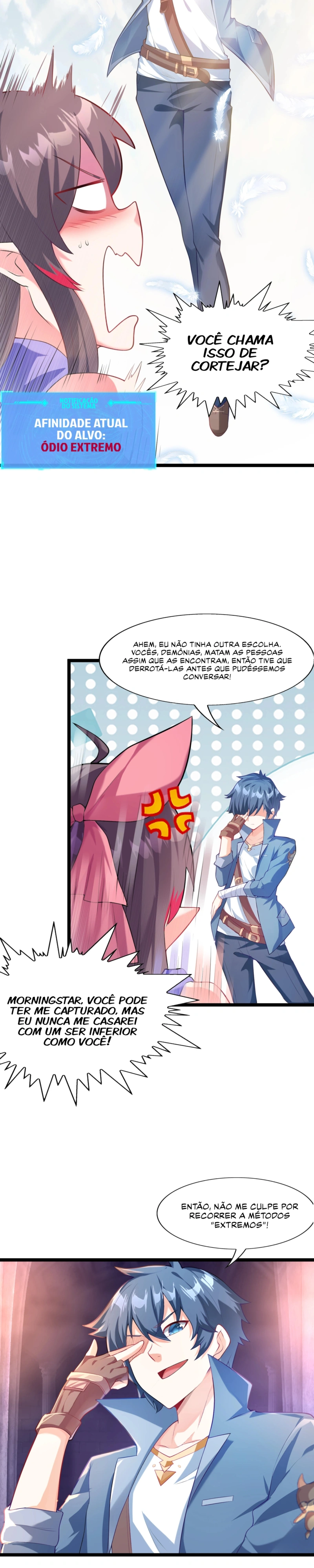 Meu Harem é Composto Inteiramente por Vilãs Demônios Capítulo 1 Página 9