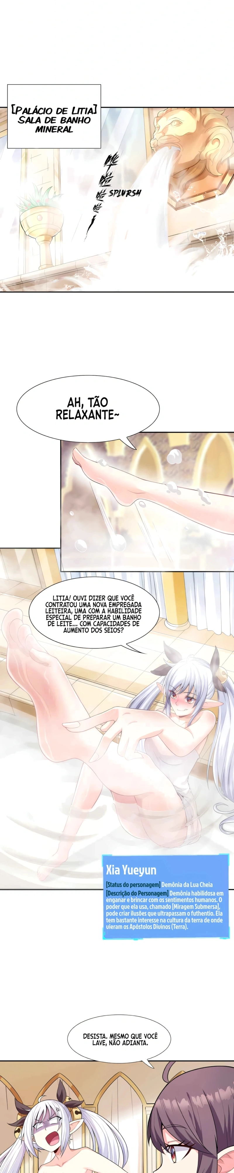 Meu Harem é Composto Inteiramente por Vilãs Demônios Capítulo 10 Página 10