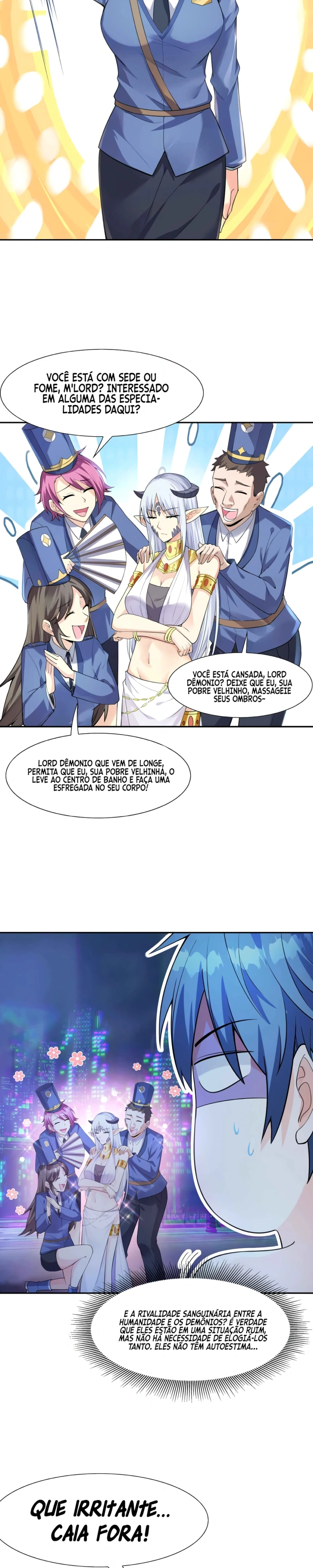 Meu Harem é Composto Inteiramente por Vilãs Demônios Capítulo 10 Página 22
