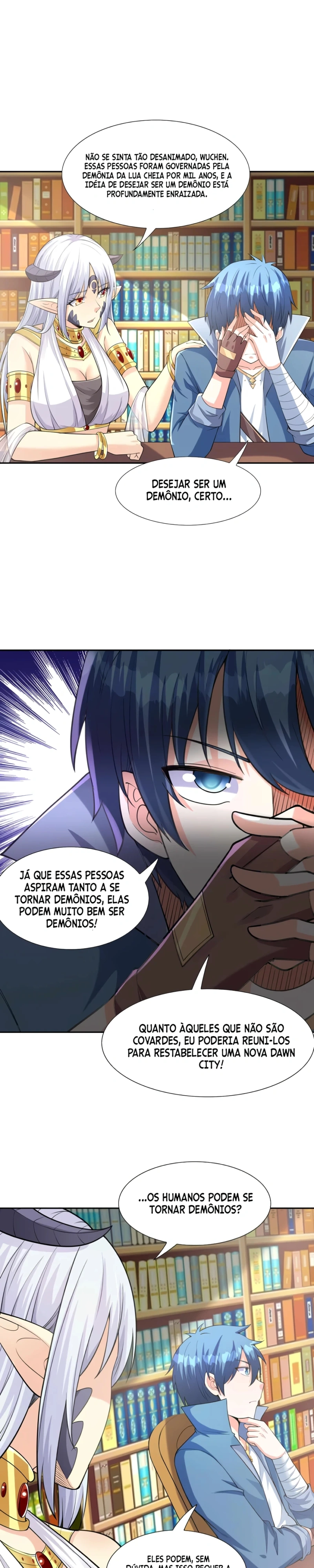 Meu Harem é Composto Inteiramente por Vilãs Demônios Capítulo 11 Página 10